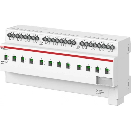 ABB Busch-Jaeger KNX SA/S12.16.5.2 SCHAKELACTOR PROFESSI 16 AMPERE ENERGIEFUNCTIE