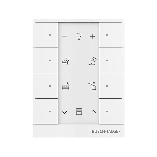 ABB Busch-Jaeger F@home Tenton Bedieningselement wit IP20 RAL 9016 2CKA006220A0892