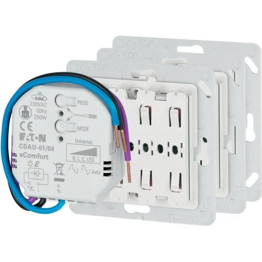 Eaton xComfort lichtschakelpakket met kruisschakel dimfunctie