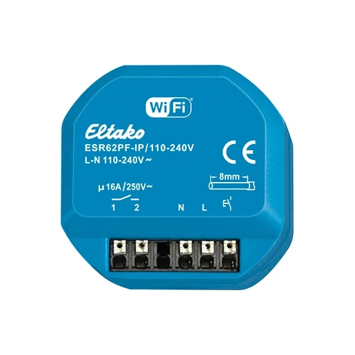 Eltako Schakelactor met IP met impuls- of schakelrelais-functie 1 NO 16A