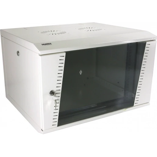 Gigamedia Wandkast Easebox 19" 15HE 600x500x774mm Wit GGM COF15U500EBB