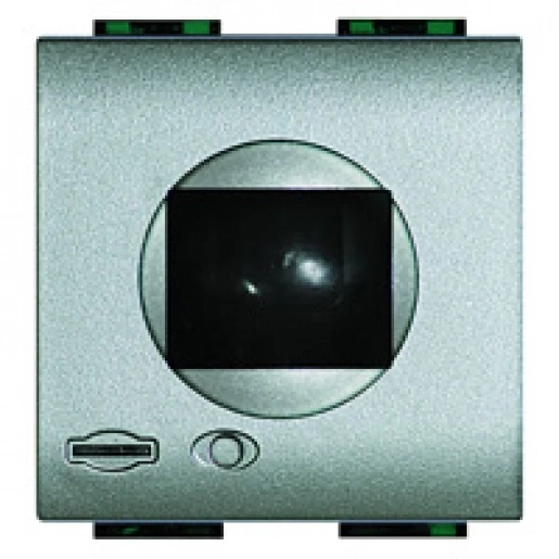 Bticino LivingLight MH Tech IR-ontvanger BTF420 zilver BTNT4654N