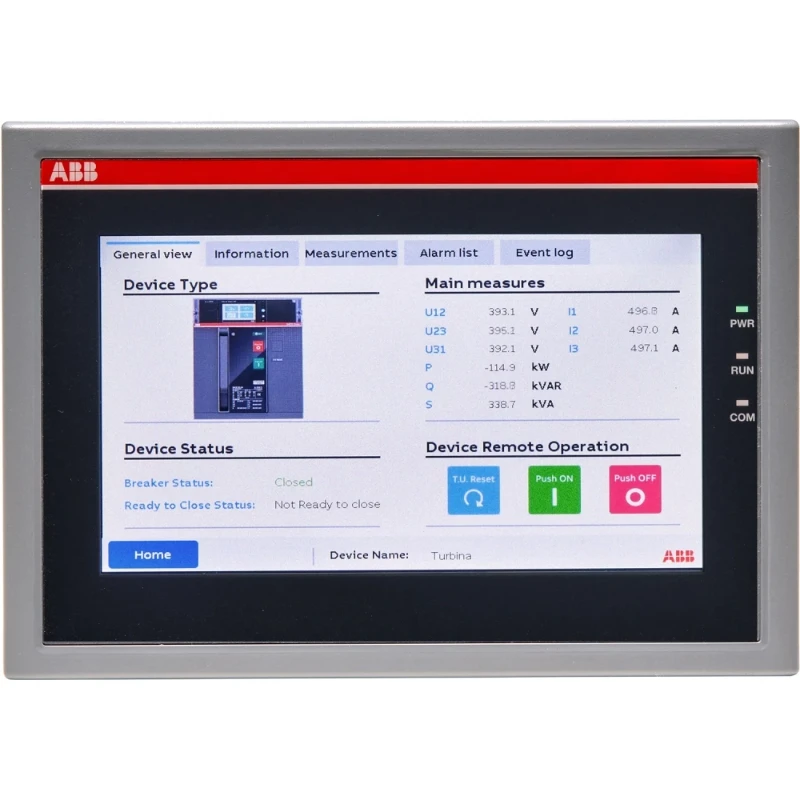 ABB HMI Emax 2 Tmax XT Ekip UP TruOne ITS2