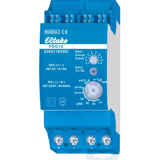Eltako FDG14 RS485-Bus-Gateway zu Dali
